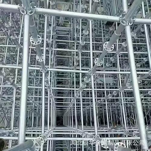 现货新型房建支撑轮扣式脚手架快拆承插式轮扣脚手架48轮扣架